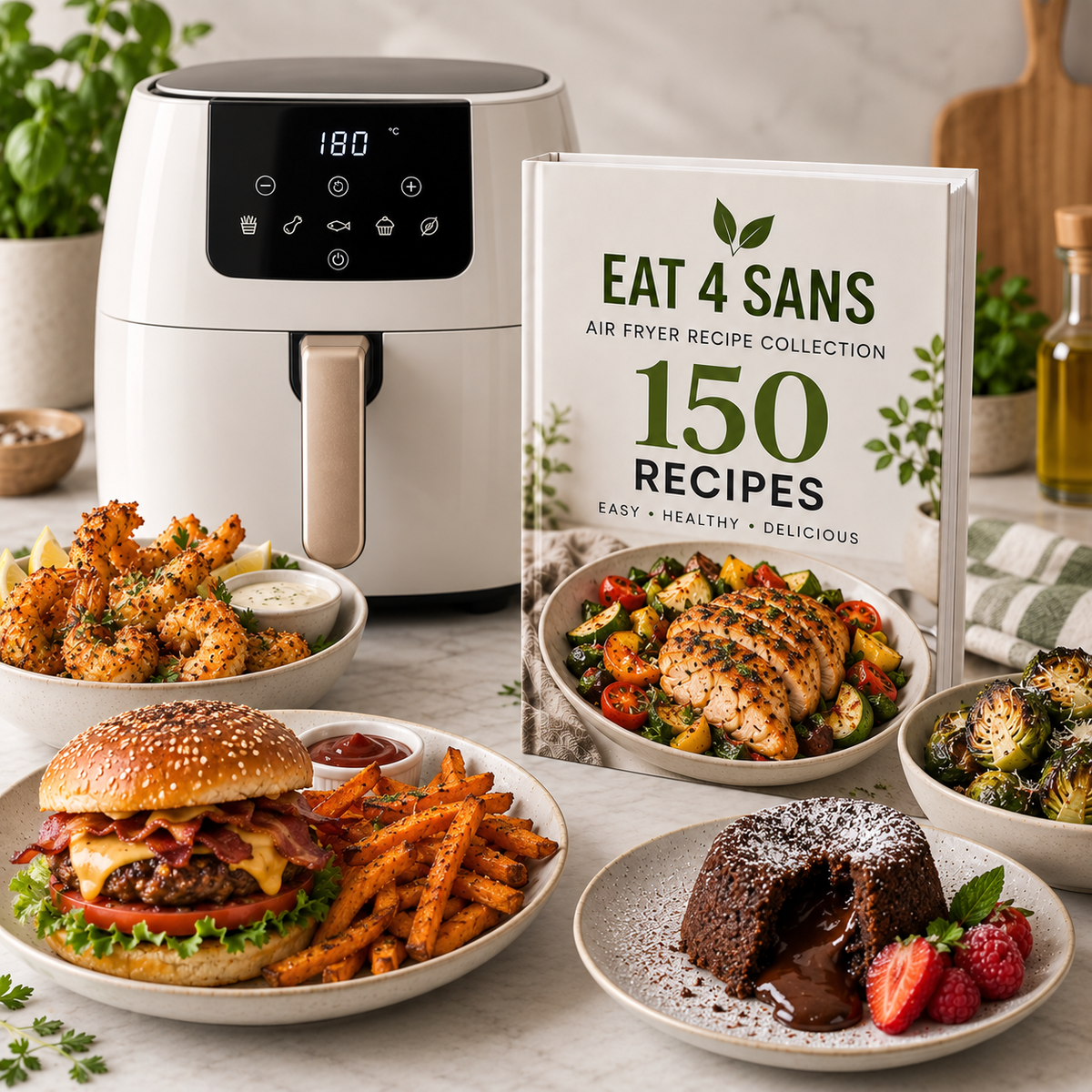 THE COMPLETE COLLECTION — 150 AIR FRYER RECIPES