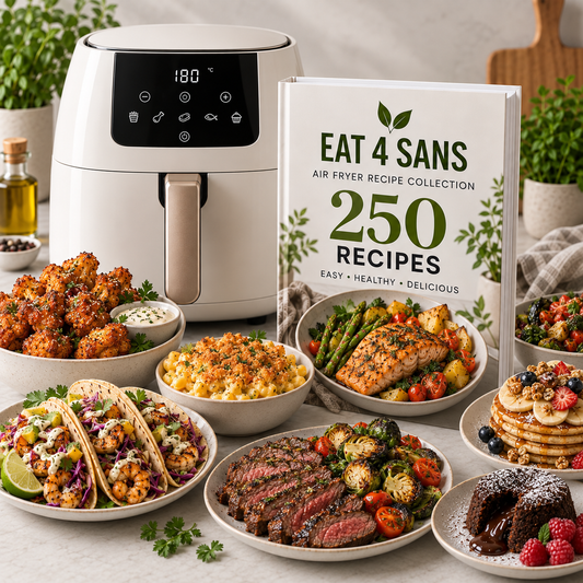 THE MEGA COLLECTION — 250 AIR FRYER RECIPES